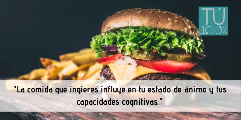 Un hamburguer.