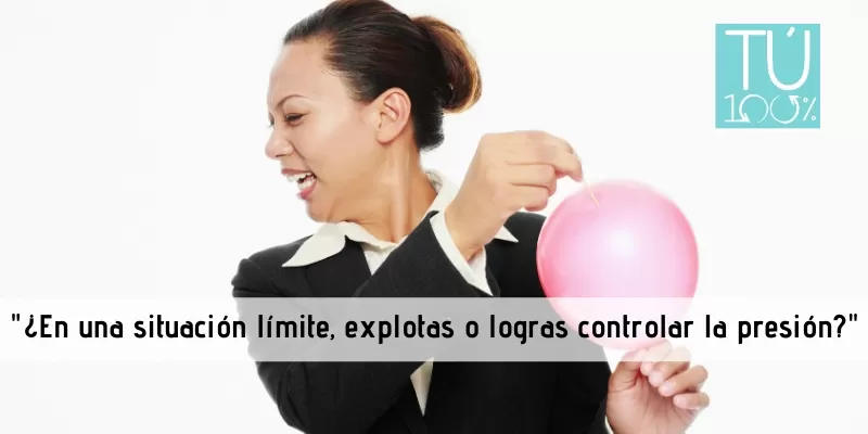Mujer va explotar globo.